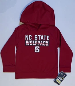 Team Athletics NC State Wolfpack rot Hoodie Sweatshirt Kleinkind Unisex Größe 4T - Bild 1 von 6