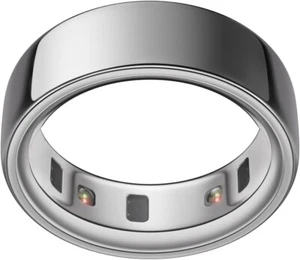 Anillo Oura 4 - Plata - Talla 8 - Anillo Inteligente - Imagen 1 de 5