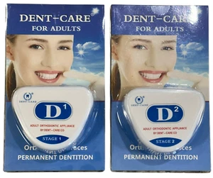 Apparecchio correttore denti ortodontico dentale 2 stadi fermo denti set raddrizzatore - Foto 1 di 1