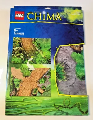 LEGO Chima Play Mat 29" x 39" Double Sided Floor Building Backdrop Retired - Image 1 of 4