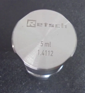 Retsch 5ml 1.4112 Mixer Jar Mill - Picture 1 of 3