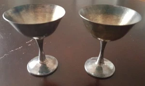 2-Silverplate Salem Portugal Wine Goblets - Picture 1 of 5