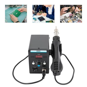700W Hot Air Rework Station Soldering Heat Gun Digital Display Quick Station - Picture 1 of 23
