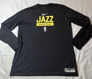 2022-23 Utah Jazz #22 Rudy Gay Player Usada Emitida Camisa de Calentamiento Negra 2XLT XXLT - Imagen 1 de 5