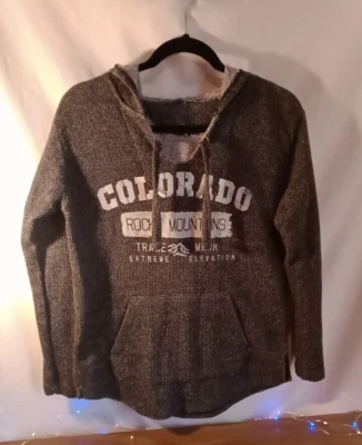 Sudadera con capucha para mujer Colorado Rocky Mountains talla PEQUEÑA Foto 1 de 4