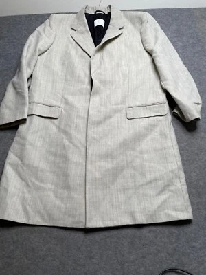 Chaqueta Abrigo Matthew Miller Sin Título Mezcla Lana Nylon Para Hombre Talla XL Foto 1 de 4