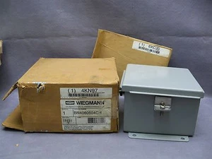 BN4060604CH Hubbell Wiegmann Junction Box Enclosure - Picture 1 of 12