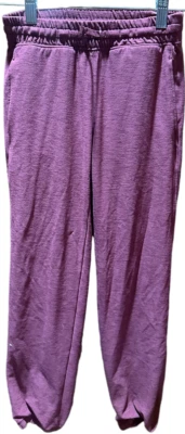 Old Navy Breathe On Active Girl's Burgundy Sweat Pants Size M (8) - Image 1 of 2