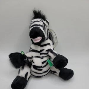 Vintage 1999 Coca-Cola International Nigeria Zebra Bean Bag Plush W Tags - Picture 1 of 12