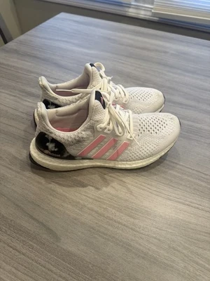 Adidas Ultraboost 5.0 DNA Women’s Shoes White & Pink HP2479 - Size 7.5 - Image 1 of 4