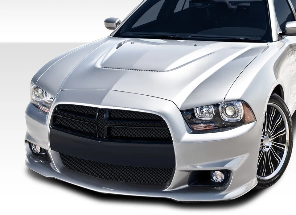 For 2011-2014 Charger Duraflex SRT Look Front Bumper Cover - 1 Piece Foto 1 de 4