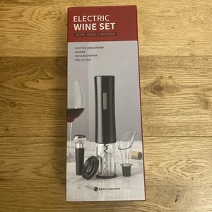 Electric Wine Opener Set - Picture 1 of 2