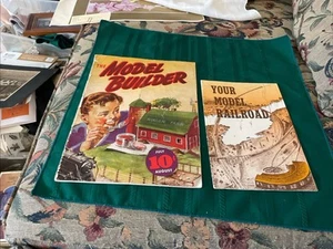 The Model Builder 1937 & Your Model Railroad 1941 Booklets Used Some Damage - Picture 1 of 15