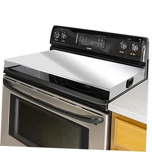 Stainless Steel Gas Stove Top Cover, Noodle Board 29.5"L x 21.2"W Sliver - Picture 1 of 7
