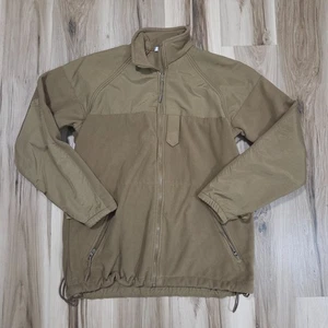 U.S. Navy NWU Type Parka Fleece Liner Coyote Brown Medium Long - Picture 1 of 8