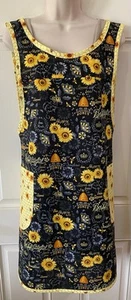 Size S/M Handmade Wrap Apron With Coordinating Trim - Picture 1 of 6