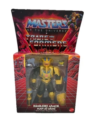 Mattel Masters of the Universe X Transformers Bumblebee Armor Hombre en Armas Nuevo Foto 1 de 4