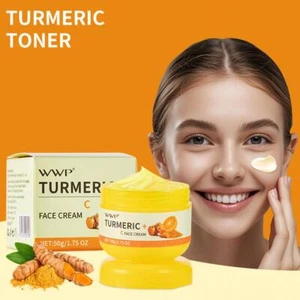 Kurkuma Vitamin C Gesichtscreme tiefe Feuchtigkeitsspendend verbessert trockene und raue Haut VH0J - Bild 1 von 14