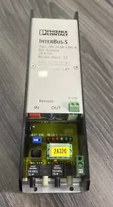 NOS Phoenix Contact InterBus-S Bus Terminal IBS 24 BK-LWL-K 24VDC Ident 52 - USA - Picture 1 of 12