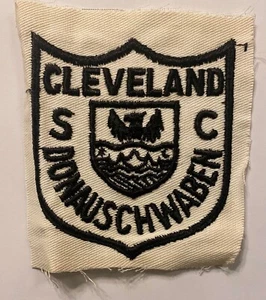 Parche vintage del centro cultural alemán Cleveland Donauschwaben sin usar y sin cortar - Imagen 1 de 1