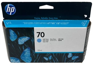 HP C9390A HP 70 CARTUCCIA ORIGINALE CIANO CHIARO DESIGNJET Z3100/Z3200 - Imagen 1 de 1