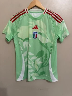 Camiseta de fútbol visitante Adidas Italia Team 2025 para mujer L JF0600 NUEVA Foto 1 de 4