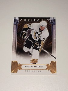 2009-10 Upper Deck Artifacts Hockey #54 Evgeni Malkin Penguins Center