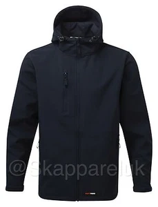 Windproof Fleece Men Ladies Hooded Breathable Water Resistant Softshell Jacket - Picture 1 of 3