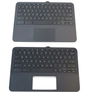 New For HP Chromebook 11 G8 EE Palmrest Upper Case C Cover Keyboard L90338-001 - Picture 1 of 7