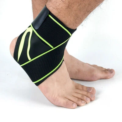 Men Ankle Leg Protective Gear Basketball Running Fitness Foot Brace Support - Image 1 of 4