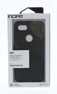 Funda resistente resistente resistente a impactos Incipio NGP para Google Pixel 3a XL - negra Foto 1 de 3