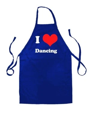 I Love Danza - Unisex Bambini Grembiule - Dancer Ballo Classica Rubinetto Salsa - Immagine 1 di 2