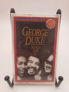 GEORGE DUKE REACH FOR IT CASSETTE COLUMBIA JAZZ 1977/1991 - Picture 1 of 5