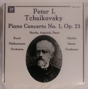 Tchaikovsky, Argerich, Dutoit – Piano Concerto No. 1 / VINYL LP *MINT* cover NM - Picture 1 of 6