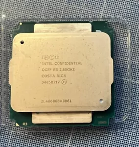 Intel Xeon E5-2697 v3 QS QGEF QGN3 2.6GHz 14C LGA2011-3 for C612 X99 i7-6950X - Foto 1 di 1