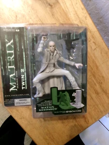 Matrix Reloaded (parking garage) "TWIN 2" Series 1 Action Figure McFarlane 2003 - Picture 1 of 3