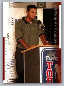 2001 Upper Deck #TWC8 Tiger Woods Making Of A Champion - Picture 1 of 2