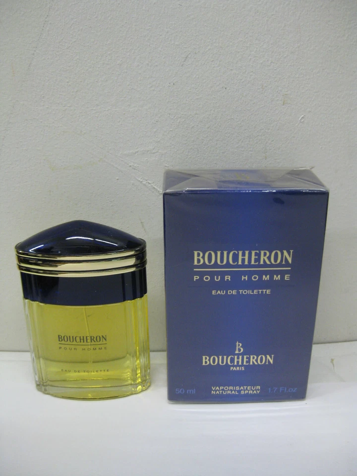 BOUCHERON POUR HOMME por BOUCHERON PARIS 1,7 oz 50 ml EDT SPRAY HOMBRES VINTAGE MAYORES Foto 1 de 1