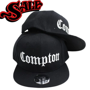 Adjustable SNAPBACK Cap Hip Hop Hat Style Sun Mens Womens Unisex Compton - Picture 1 of 3
