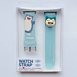 Pokemon Snorlax Figur Apple Watch Bandarmbänder (38 ~ 49 mm) Crocs Jibbitz kompatibel - Bild 1 von 10