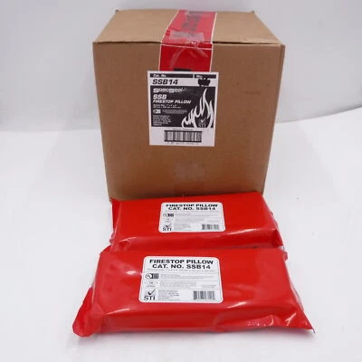 2 Pack STI Firestop SpecSeal 1"x 4"x 9" SSB Intumescent Pillows SSB14