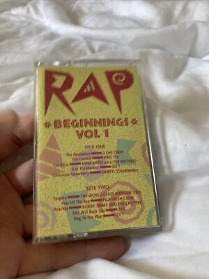 K-Tel Rap Beginnings Vol 1 Cassette Tape Compilation Hip Hop Ice-T Tested - Image 1 of 4