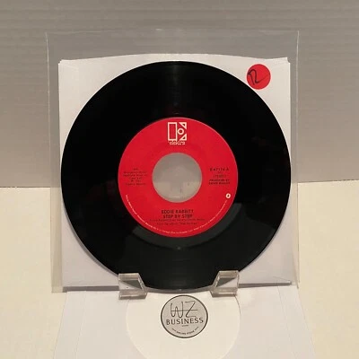 Eddie Rabbitt – Step By Step / My Only Wish Elektra – E-47174, 7" - Image 1 of 2