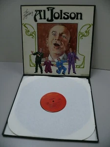 The Legendary Al Jolson 3 LP BOX SET VG-VG+ As Is - Picture 1 of 4