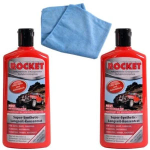 Autopolitur 2er Set Inkl Poliertuch Politur Hochglanzversiegelung Lackpflege - Bild 1 von 5