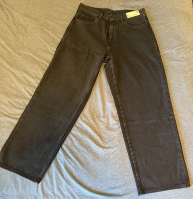 Uniqlo Wide Straight Jeans in Dark Gray - Size 32x30 - Image 1 of 3