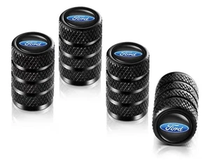 4 pcs Tire Valve Caps Alloy Valve Stem Cover For FORD - Picture 1 of 3