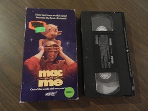 MAC AND ME ORION VINTAGE SCI-FI KIDS VHS 1988 STEWART RAFFILL ALF FAMILY - Picture 1 of 1