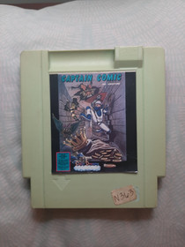 CAPTAIN COMIC: THE ADVENTURE for Nintendo NES - Nice condition, tested & works!