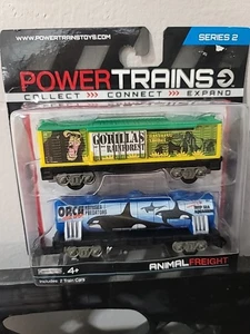 1 Paket Jakks Pacific Power Trains Serie 2 Animal Freight 2 Triebwagen - Bild 1 von 1